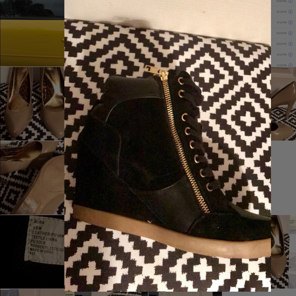 Steve Madden Aura Wedged Sneaker